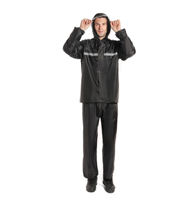 Traje Impermeable Reutilizable para Adultos, Conjunto de Chaqueta y Pantalones para <span class=keywords><strong>Lluvia</strong></span> - Product Image 6