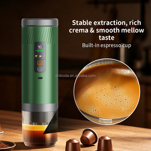 <span class=keywords><strong>Machine</strong></span> à expresso portable 88W avec écran LED, charge USB-C, compatible avec les capsules K-Cup, pour voiture, voyage, camping, extérieur - Product Image 4