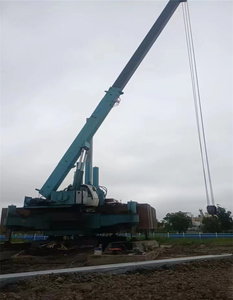 Pileuse hydraulique statique Sunward ZYJ880 de 880 tonnes, modèle 2018, d'occasion, fabriquée en Chine, en promotion - Product Image 3