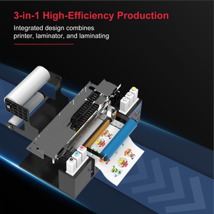 Rainbow UV DTF <strong>Sticker</strong> <strong>Printer</strong> for Bulk Production Phone case Gift Box logo <strong>Sticker</strong> Printing Machine - Product Image 2