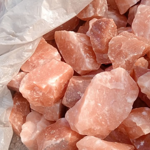 100% Sel rose de l'Himalaya naturel pur, matière première brute, sel rose en blocs, pierres, morceaux - Product Image 1