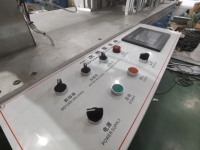 Machine automatique de fabrication de bonnets bouffants jetables, scellage par ultrasons, 280 pièces/min, marque Deheng, filet à cheveux élastique non tissé, couvre-chef