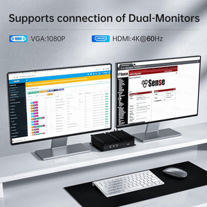 X86คอมพิวเตอร์แบบฝัง13Th เจนคอร์1355U I7แบบฝังตัวสอง RS232 COM สำหรับธุรกิจสำนักงานมินิพีซีแบร์โบนไร้พัดลมกล่องขนาดกะทัดรัด5g - Product Image 4
