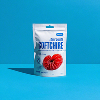 Op maat gedrukte verpakkingen voor gevriesdroogd fruit, hersluitbare staande pouches, geurdicht, vochtbestendig, mylar zakken met uw logo