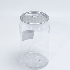 Precio de Fábrica al por Mayor, Latas Desechables Transparentes para Té de Burbujas, Café, Botellas de Plástico para Jugos, Latas de PET para Bebidas - Product Image 4