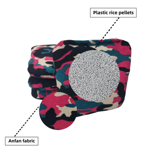 Набор для игры в Cornhole DM: 8 мешков-подушек из ткани Duck Cloth, настраиваемый размер и вес, индивидуальный цвет для игры в Cornhole - Product Image 2