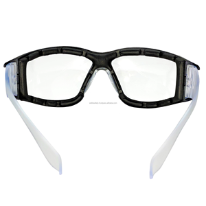 WELTA CE EN ISO 16321 & ANSI Z87.1 Certified Safety Glasses PC Full-Frame Eye Protection with EVA <b>Foam</b> <b>Padding</b> Safety Glasses - Product Image 6