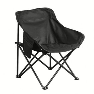 Chaise de camping pliable légère en tissu Oxford pour pique-niques, pêche, jardin et randonnée en plein air - Product Image 1