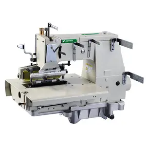 Máquina de coser industrial multiaguja de cama plana ST 1433P 33 agujas