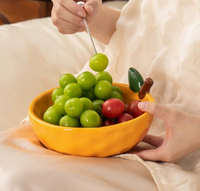 Keramische fruit schaal, nieuwe Amerikaanse stijl, demontabel design, hotel, restaurant, high-end luxe decoratieve snack opberg schaal, bar.