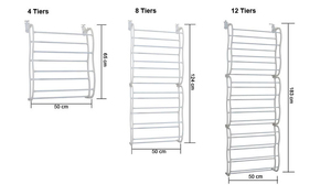 Modern Over the Door Multi Layer <strong>Shoe</strong> Organizer Rack Space Saving <strong>Hanging</strong> <strong>Shoe</strong> <strong>Storage</strong> - Product Image 6