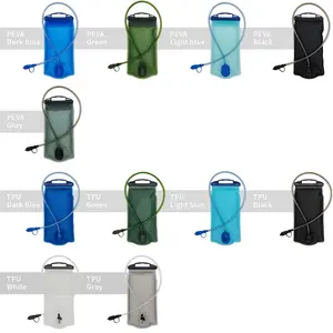 Dj047 Dj086 Bpa Gratis Tpu 2.0l Wandelen Stromend Klimmende Waterblaas Peva Hydratatie Reservoir