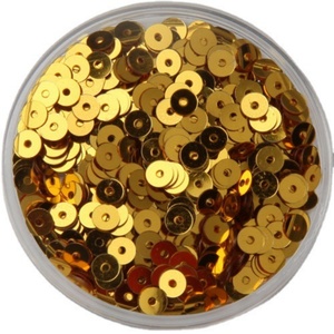 Hot Sales Medium Hole PVC Silver Base <b>Sequins</b> Flat Handmade DIY Jewelry Accessories Auxiliary Materials for Clothing - Product Image 5