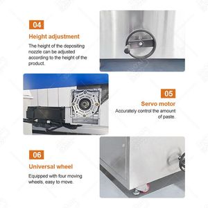 MY Fully Automatic French Madeleine <strong>Maker</strong> Fill Fat <strong>Cake</strong> Deposit Cupcake Make Machine - Product Image 4