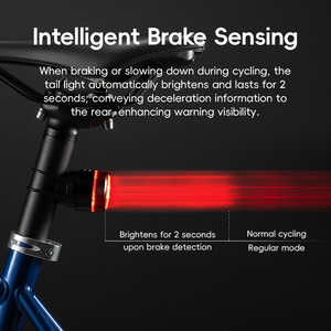 <span class=keywords><strong>ROCKBROS</strong></span> su geçirmez USB şarj edilebilir LED lamba bisiklet kuyruk işık şarj için akıllı taşınabilir bisiklet arka işık bisiklet - Product Image 3