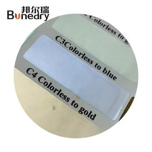Encre incolore à bleue Bonedry C3 C5 C6 à changement de couleur pour sérigraphie et emballage de marque - Product Image 1