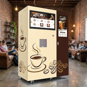 Máquina <span class=keywords><strong>de</strong></span> Café Espresso Comercial para Negocios, Máquina Expendedora <span class=keywords><strong>de</strong></span> Café Instantáneo con Chocolate - Product Image 1