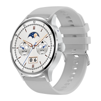 HK30 Amoled Smartwatch mit rundem Touchscreen, hochauflösend, Bluetooth-Anruffunktion, für Damen, Smartwatch