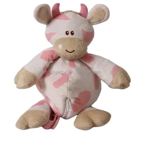 Novelty transformation plush cow ball toy