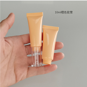 10g 15g 20g White Cosmetic Squeeze Water Drop Top Soft Acne Gel Tube Private Label Squeeze Long Nose Nozzle <b>Eye</b> Cream Tube - Product Image 3