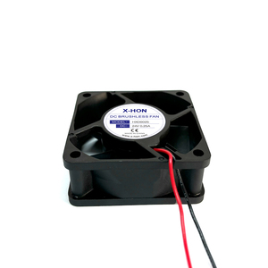 Dc 12V Mini không chổi than trục dòng chảy chéo Turbo và làm mát không khí làm mát hvls cho nhà bếp công nghiệp Quạt thông gió máy 60x60x25 mét - Product Image 5