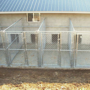 Factory Wholesale Custom Diamond Mesh <strong>Dog</strong> <strong>Kennels</strong> High Quality Zoo Chain Link Cages for Animals - Product Image 5