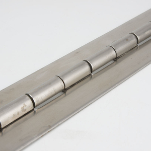 Bisagra para Muebles de Acero Inoxidable, Oculta, Grande, Continua, Tipo Piano, con Orificio, de 25MM/30MM/38MM/50MM de Ancho - Product Image 5