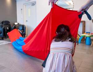 Tunnel sensoriel <span class=keywords><strong>de</strong></span> compression pour enfants atteints d'<span class=keywords><strong>autisme</strong></span> et <span class=keywords><strong>de</strong></span> TDAH, outils thérapeutiques éducatifs pour les besoins spéciaux - Product Image 2