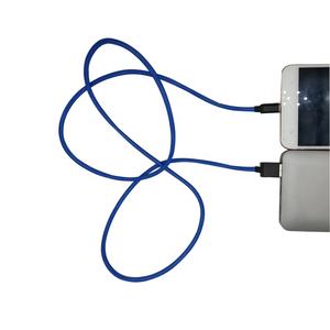 Venta al por mayor tejido de nylon 2.0USB de carga rápida cable de datos - Product Image 1