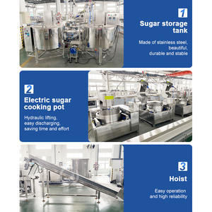 Extrusora de barra de fecha completa OCEAN Máquina de corte de barra de proteína Línea de producción de barra de energía completamente automatizada - Product Image 4