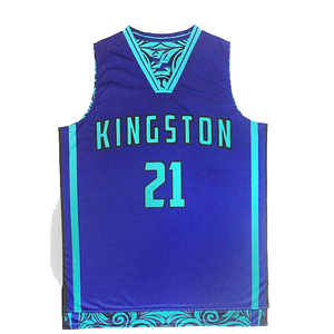 Vike especial fabricante Venta caliente <span class=keywords><strong>nueva</strong></span> de moda de alta calidad de poliéster transpirable baloncesto Jersey camisa - Product Image 5