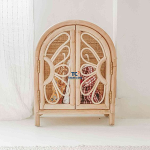 Armoire en rotin arc-en-ciel de qualité supérieure, tressée à la main, en rotin naturel, pour chambre d'enfant, best-seller - Product Image 3
