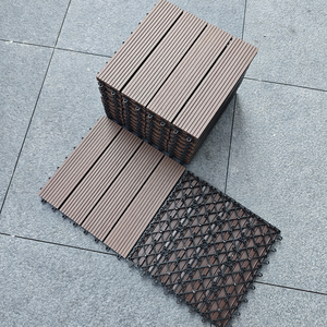 Không thấm nước decking gạch gỗ nhựa óc chó cho Châu Á hồ bơi khu vườn DIY WPC sàn ngoài trời 22mm dày grey lồng vào nhau - Product Image 5