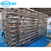 Petite machine de pasteurisation du lait 3000L pasteurisateur de lait/jus