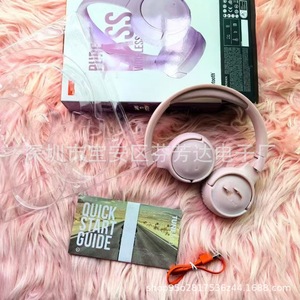 Tune510bt <b>Wireless</b> Bluetooth Headphones Over Ear Dynamic Driver With <b>Mic</b> For Gaming And Music 40H Playtime - Product Image 2