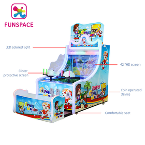 Intrattenimento al coperto parco divertimenti a gettoni per bambini macchina da gioco Arcade sparando pistola ad acqua per bambini - Product Image 2