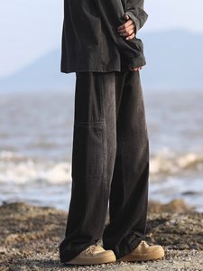 กางเกงยีนส์ทรงตรงชายโค้งมน รุ่น Men Gooseneck Hem ขายส่งสำหรับฟาร์ม - Product Image 2