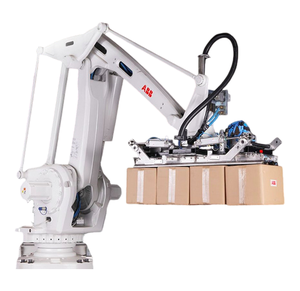 אוטומטי לגמרי רובוט טור יחיד טור סיבוב זרוע פליטיזר מכונת אריזה אוטומטית לקטוף והצבת תיק רובוטי - Product Image 2