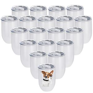 Vaso Térmico de Acero Inoxidable de 12 oz con Forma de Huevo, Aislado al Vacío de Doble Pared, con Tapa, Portátil, Regalos Empresariales, Rendimiento Térmico de 6-12 Horas - Product Image 1