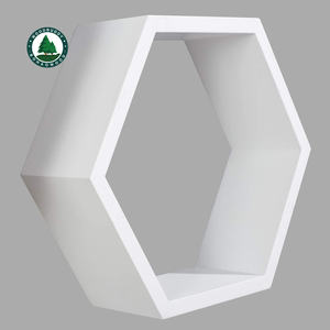 أرفف عائمة مصنوعة من خشب MDF أرفف تخزين تُثبت على الحائط لغرف المعيشة والحمامات - Product Image 5