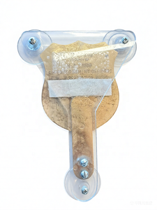 מחזיק מתכת גדול לחלון רכב עם תושבת לתג גדול לרכב - Product Image 5