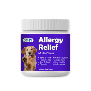 תזונה הרגעה טבעית לכלבים וחתולים להקלה אלרגיה לחתולים בריאות לחיות מחמד תוספת לועסים - Product Image 1