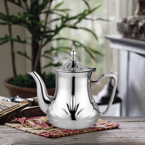 <span class=keywords><strong>Théière</strong></span> et cafetière en acier inoxydable 201 de style marocain vintage, fait main, décorative, style turc et arabe, bouilloire - Product Image 5