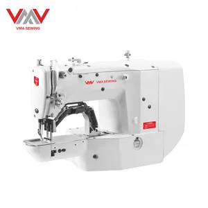 VMA V-1904A Elastic joint electronc bar tacking machine with DAHAO touch screen