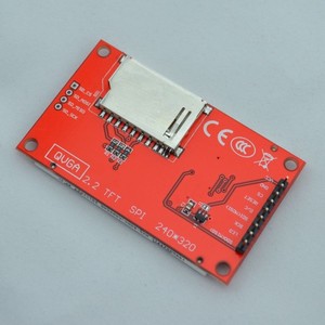 2.2" 2.2inch 320X240 Serial SPI TFT Color LCD Module SPEC Display + PCB Adapter with SD Socket - Product Image 4