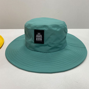 Cá nhân màu Unisex mũ cá tùy chỉnh thêu thiết kế logo mùa xuân và mùa hè bông xô hat - Product Image 4