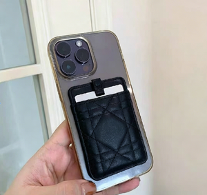 Porte-cartes matelassé et miroir deux-en-un D Member Points Redemption au design chic, livré avec sac anti-poussière et boîte cadeau pour téléphone <span class=keywords><strong>portable</strong></span> - Product Image 1