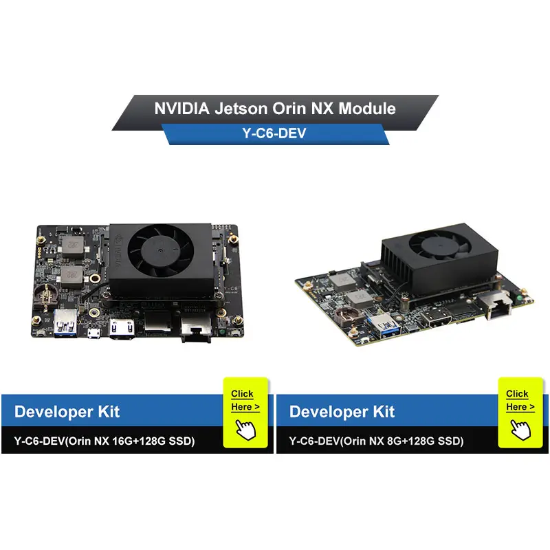 NVIDIA jetson Xavier nx16G ชุดพัฒนาคอมพิวเตอร์ฝังตัว NX16G-SYS-2016คอมพิวเตอร์อุตสาหกรรม