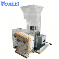 Machine à rouler les cigarettes automatique, directement de l'usine, corps en acrylique transparent, alimentation automatique des tubes, équipement de remplissage de tabac