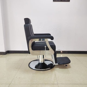 Sillones de Barbería Reclinables y Duraderos para Hombres, Modelo 2026, para Salón de Belleza Europeo - Product Image 4